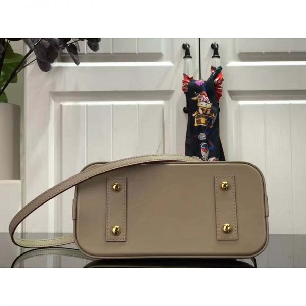 Louis Vuitton LV Women Alma BB Handbag Epi Grained Cowhide Leather-Pink (6)