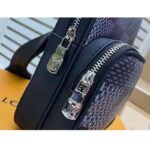 Louis Vuitton LV Unisex Amazone Slingbag Gray Damier Graphite 3D Coated Canvas - Bild 7