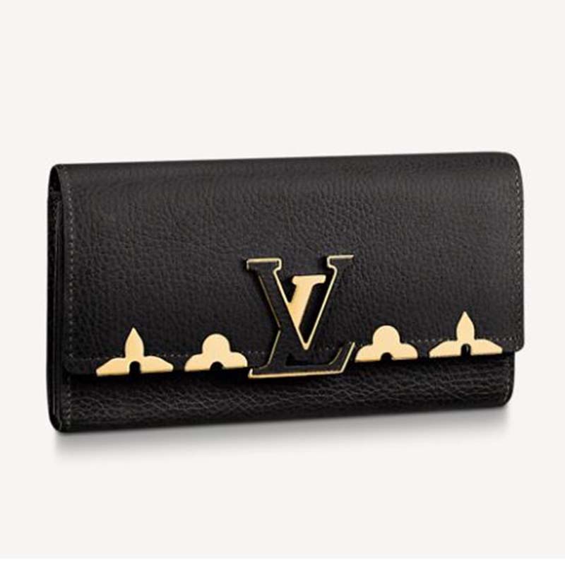 Leather wallet Louis Vuitton Black in Leather - 25252727