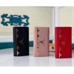 Louis Vuitton LV Women Capucines Monogram Flower Wallet Taurillon Leather-Black - Image 3