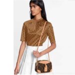 Louis Vuitton LV Women Deauville Mini Handbag Monogram Coated Canvas-Brown - immagine 12