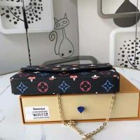 Louis Vuitton LV Women Game On Félicie Pochette Monogram Canvas-Black