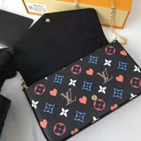 Louis Vuitton LV Women Game On Félicie Pochette Monogram Canvas-Black