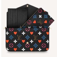 Louis Vuitton LV Women Game On Félicie Pochette Monogram Canvas-Black