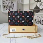 Louis Vuitton LV Women Game On Félicie Pochette Monogram Canvas-Black - Image 2