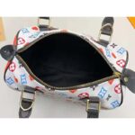 Louis Vuitton LV Women Game On Speedy Bandoulière 25 Monogram Canvas-White - Image 7