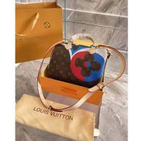 Louis Vuitton LV Women Game On Speedy Bandoulière 30 Monogram Flowers Canvas