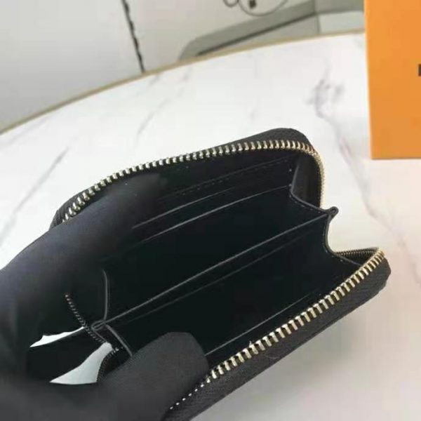 Louis Vuitton LV Women Game On Zippy Coin Purse Monogram Canvas-Black (10)