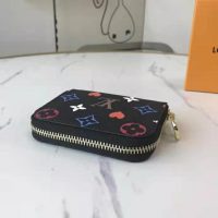 Louis Vuitton LV Women Game On Zippy Coin Purse Monogram Canvas-Black