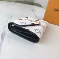 Louis Vuitton LV Women Game On Zoé Wallet Monogram Canvas Cowhide-Leather