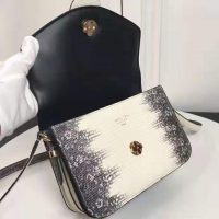 Louis Vuitton LV Women LV Pont 9 Lizard Skin Lizard Calf Goatskin