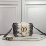 Louis Vuitton LV Women LV Pont 9 Lizard Skin Lizard Calf Goatskin - Image 2