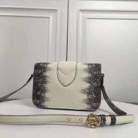 Louis Vuitton LV Women LV Pont 9 Lizard Skin Lizard Calf Goatskin