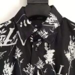 Louis Vuitton LV Women LV Printed Leaf Regular Long-Sleeved Silk Shirt – Bild 5