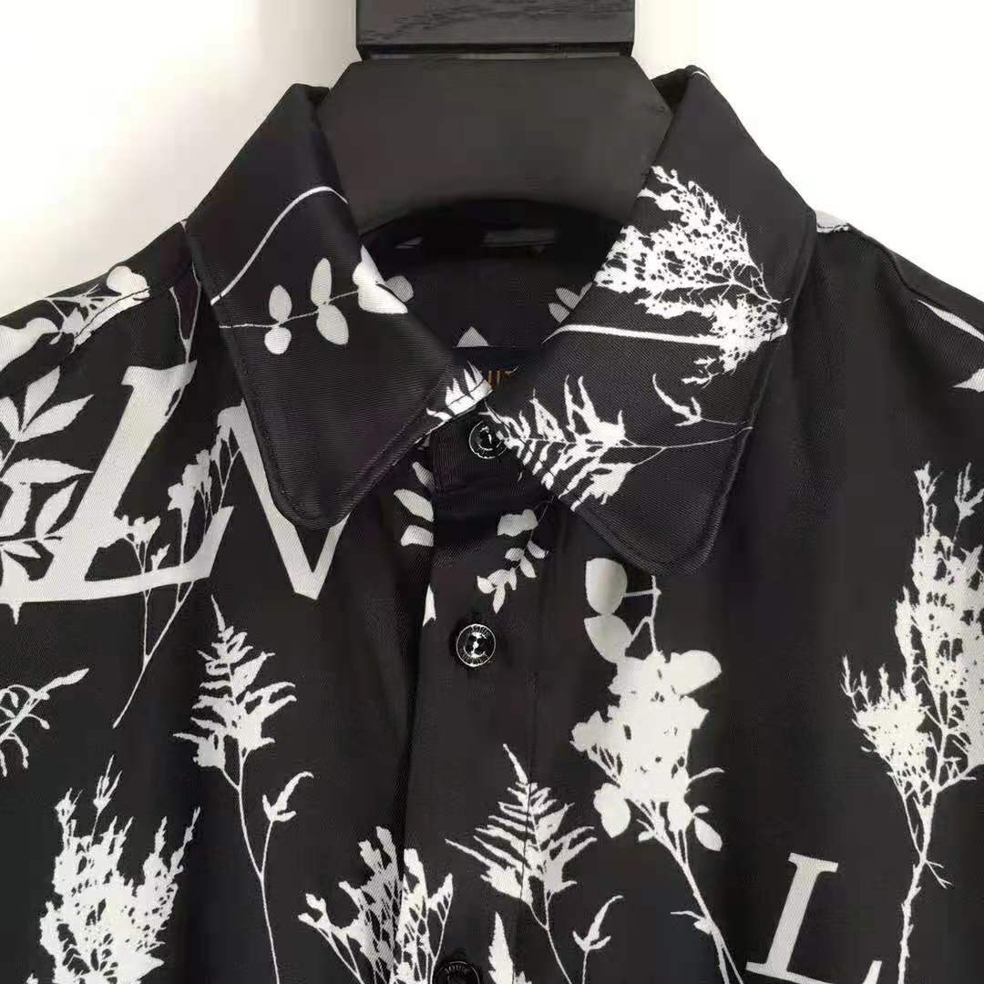 Silk shirt Louis Vuitton Black size XXL International in Silk - 21406869