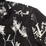 Louis Vuitton LV Women LV Printed Leaf Regular Long-Sleeved Silk Shirt – Bild 7