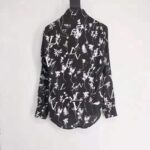 Louis Vuitton LV Women LV Printed Leaf Regular Long-Sleeved Silk Shirt – Bild 3