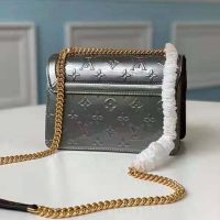 Louis Vuitton LV Women LV Wynwood Chain Bag Taupe Monogram Canvas Vernis Leather