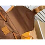Louis Vuitton LV Women Montsouris BB Backpack Monogram Canvas Cowhide Leather - Image 7