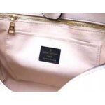 Louis Vuitton LV Women On My Side Tote Bag Small-Grained Calfskin Monogram Canvas - Image 10