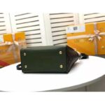 Louis Vuitton LV Women On My Side Tote Bag Small-Grained Calfskin Monogram Canvas - Image 5