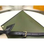 Louis Vuitton LV Women On My Side Tote Bag Small-Grained Calfskin Monogram Canvas - Image 9