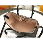 Louis Vuitton LV Women On My Side Tote Bag Small-Grained Calfskin Monogram Canvas - Image 6