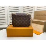 Louis Vuitton LV Women Passy Handbag in Monogram Coated Canvas-Brown - Image 4