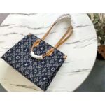 Louis Vuitton LV Women Since 1854 OnTheGo MM Tote Monogram Flowers Canvas - immagine 3