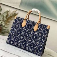 Louis Vuitton LV Women Since 1854 OnTheGo MM Tote Monogram Flowers Canvas