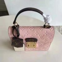 Louis Vuitton LV Women Spring Street in Monogram Canvas Vernis Patent Epi Leather