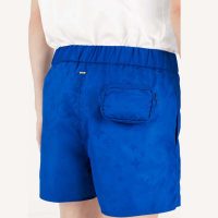 Louis Vuitton Men 3D Pocket Monogram Board Shorts Polyester Blue