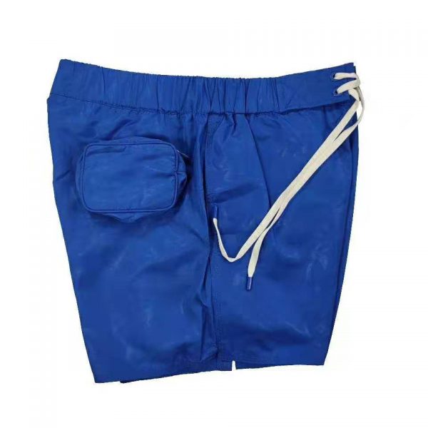 Louis Vuitton Men 3D Pocket Monogram Board Shorts Polyester Blue (13)