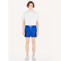 Louis Vuitton Men 3D Pocket Monogram Board Shorts Polyester Blue
