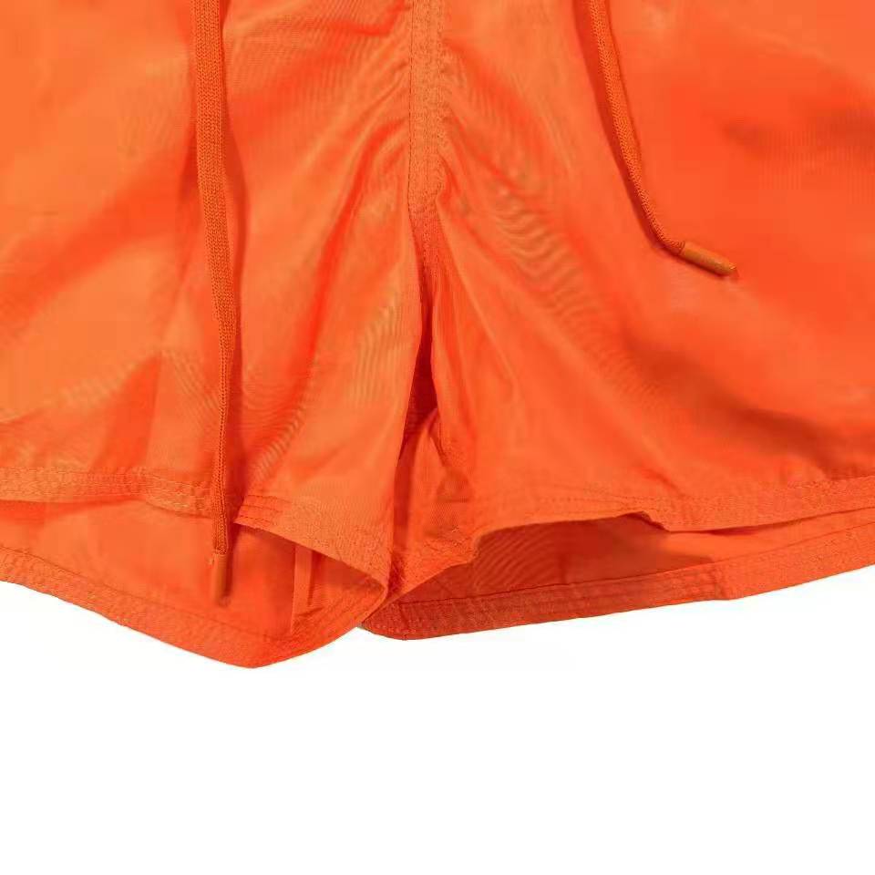 Louis Vuitton Men 3D Pocket Monogram Board Shorts Polyester Orange