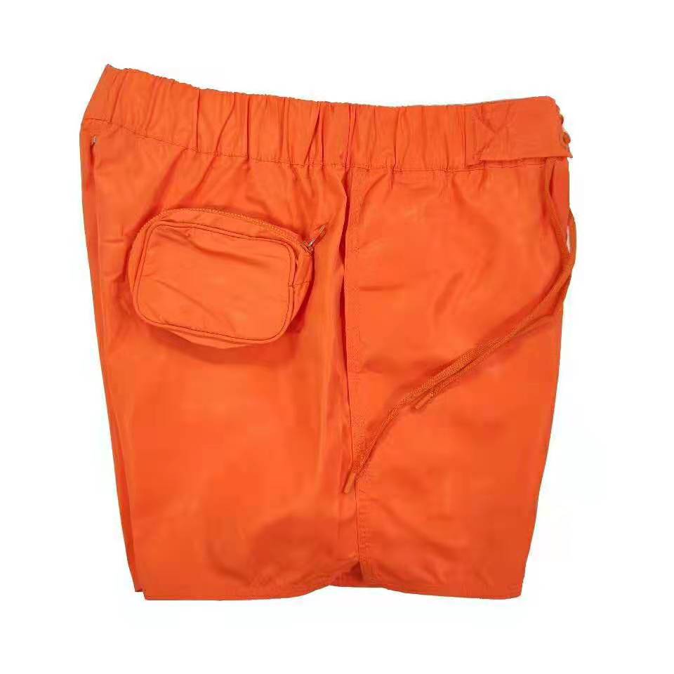 Louis Vuitton Nylon Tracksuit Shorts Orange. Size M0