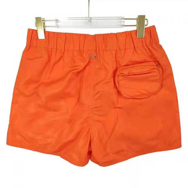 Louis Vuitton Men 3D Pocket Monogram Board Shorts Polyester Orange (6)