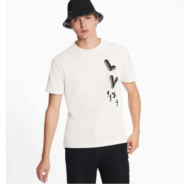 Louis Vuitton Men Floating LV Printed T 