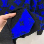 Louis Vuitton Women Full Monogram Jacquard Crew Neck Cotton Blue Regular Fit - Bild 9