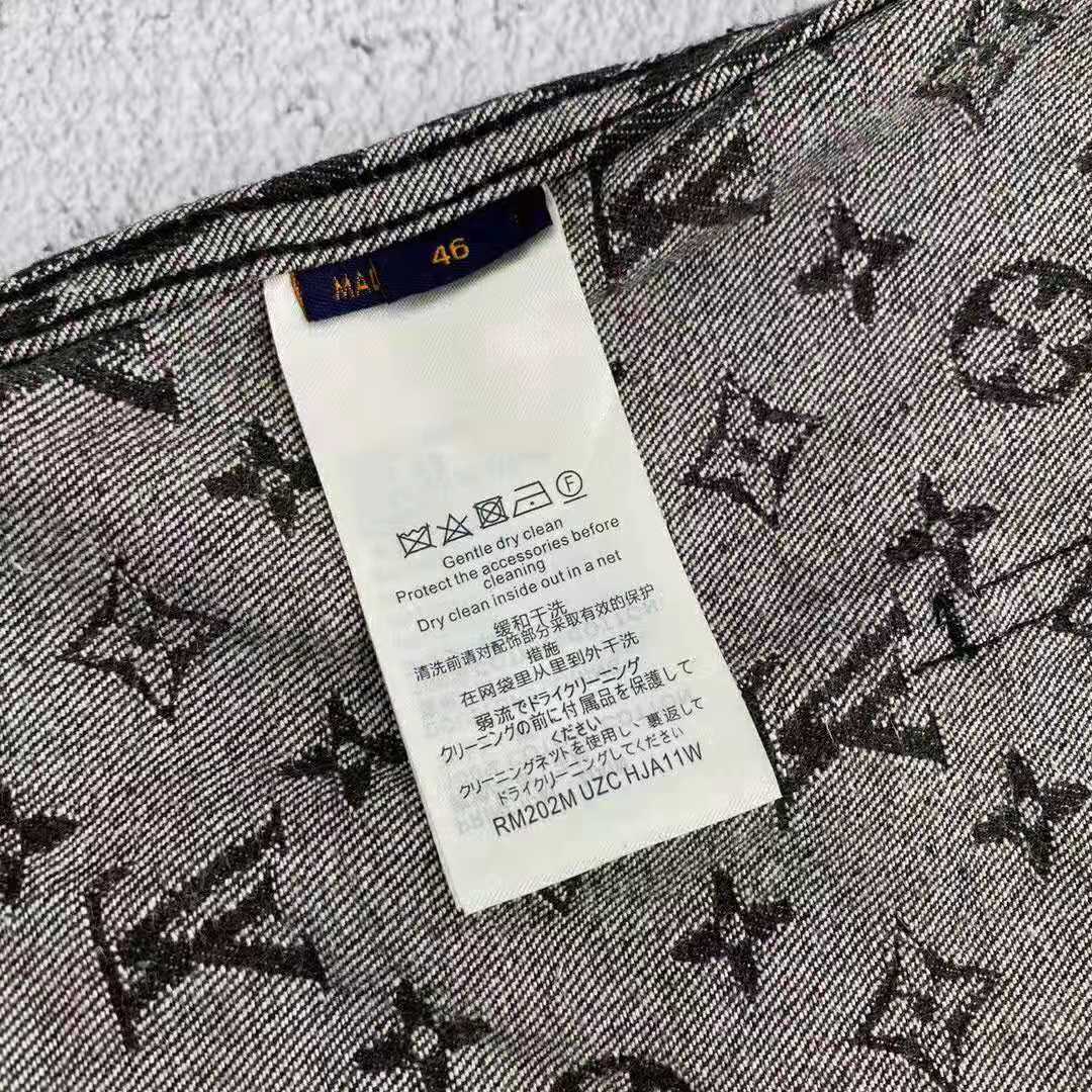 Louis Vuitton Monogram Pants BLACK. Size 46