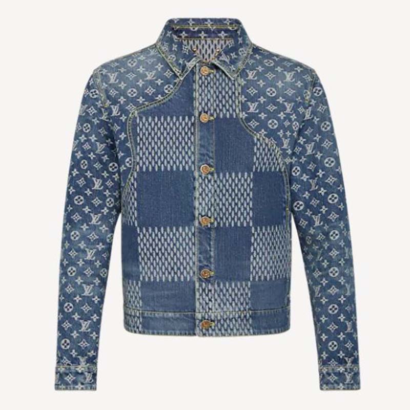 Wool shirt Louis Vuitton Blue size M International in Wool - 34295436