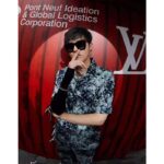 Louis Vuitton Men Hawaiian Tapestry Shirt Blue Floral Tapestry Monogram - Image 14