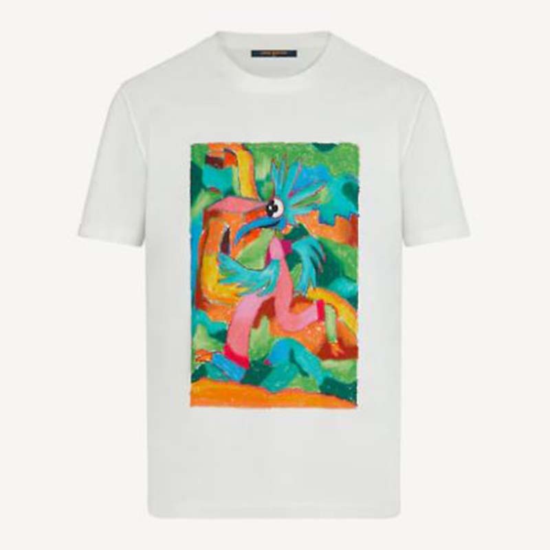 Louis Vuitton Men's Cotton Paint Splash Pocket T-Shirt – Luxuria & Co.