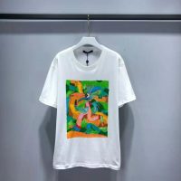 Louis Vuitton Men LV Men T-shirt Slightly Loose Fit Cotton-White