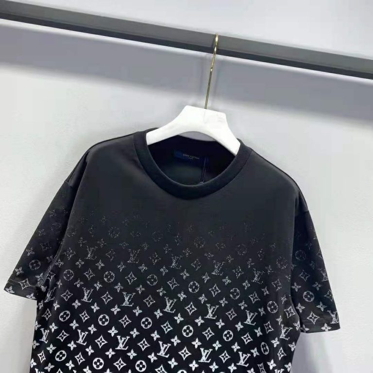 Louis Vuitton Women LVSE Monogram Gradient T-Shirt Cotton Regular Fit ...