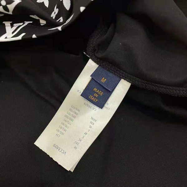Louis Vuitton Men LVSE Monogram Gradient T-Shirt Cotton Regular Fit Black and White (9)