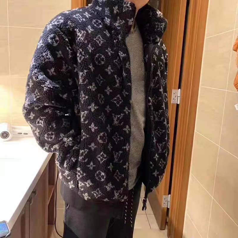 vuitton fleece jacket