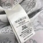 Louis Vuitton Women Placed Graphic Shirt LV Cartoons Cotton Regular Fit-White - immagine 11