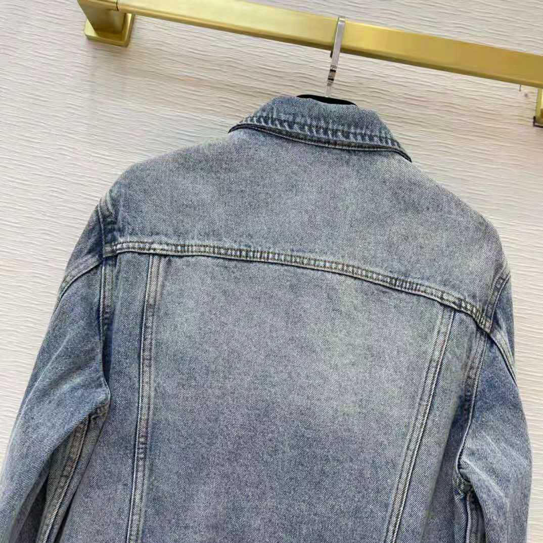 Louis Vuitton Staples Edition DNA Denim Jacket Indigo. Size 54