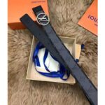 Louis Vuitton Unisex LV Circle 40mm Reversible Belt Monogram Eclipse Canvas Calf - Bild 10
